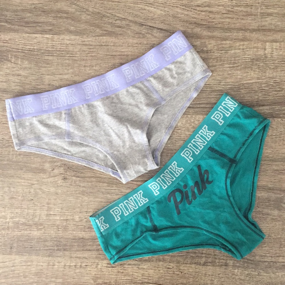 Cute VS PINK panties 5 count bundle 💝 - Picture 3 of 4